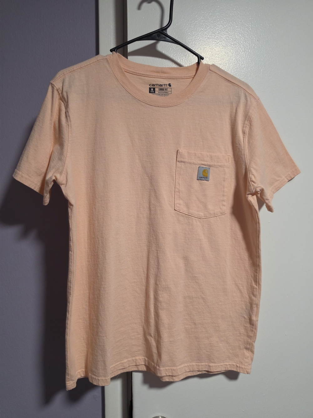Carhartt Women’s Peach Crewneck Pocket Tee - NWOT